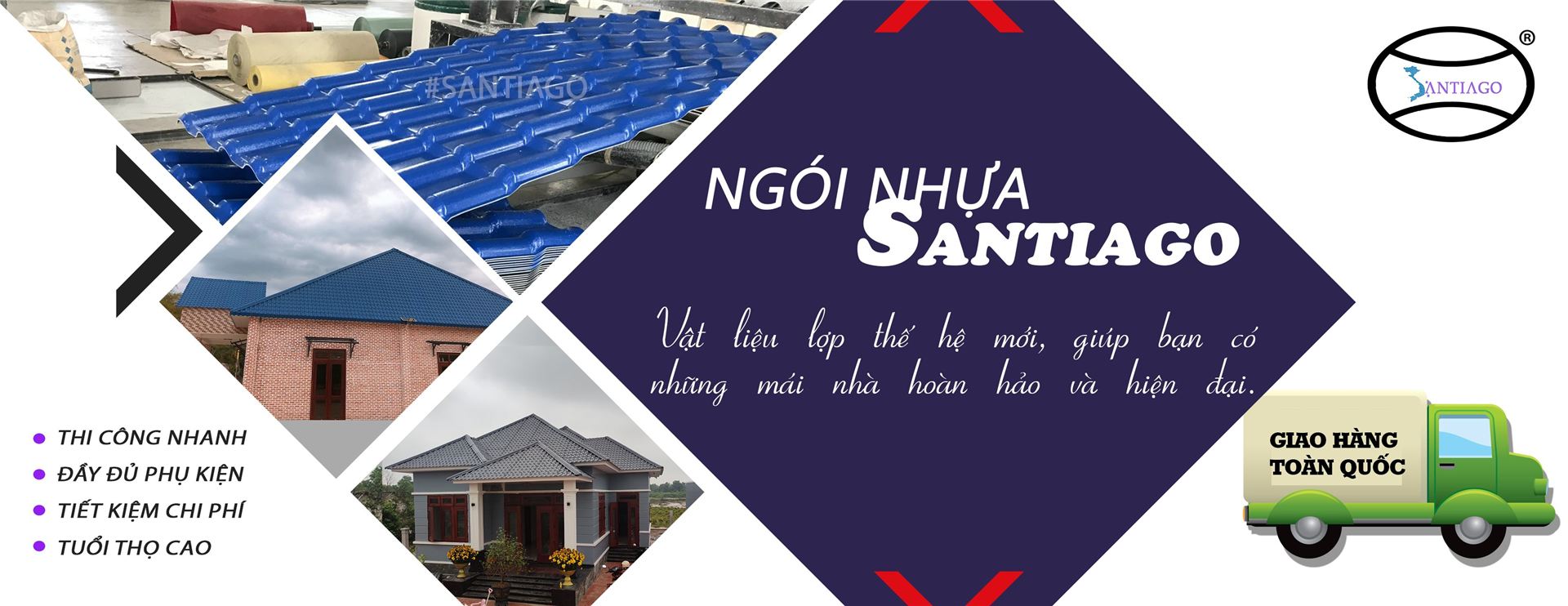 Ngói Nhựa Santiago