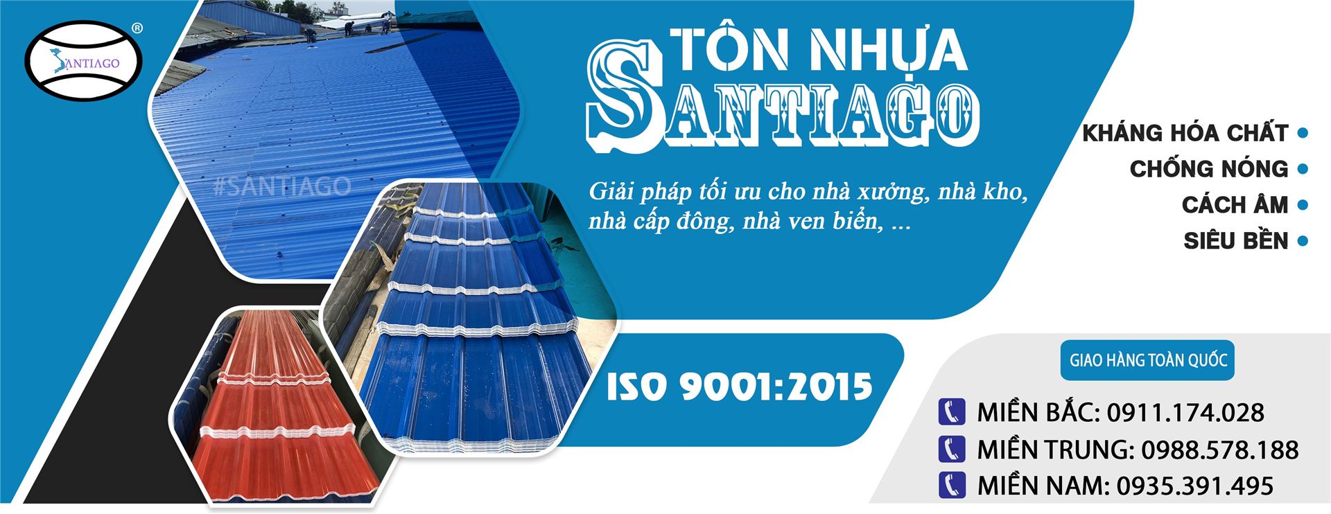 Tôn Nhựa Santiago