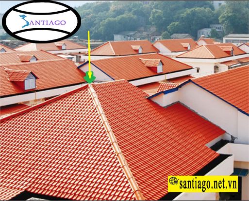 chạc chữ y tôn giả ngói sóng ngói nhựa