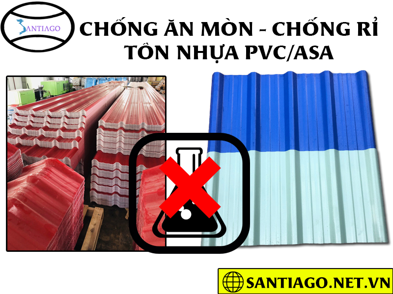 chống ăn mòn chống rỉ tôn nhựa