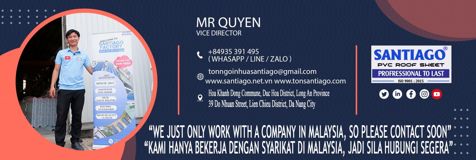 contact with asa pvc roof sheet santiago hubungi dengan asa pvc bumbung lembaran santiago