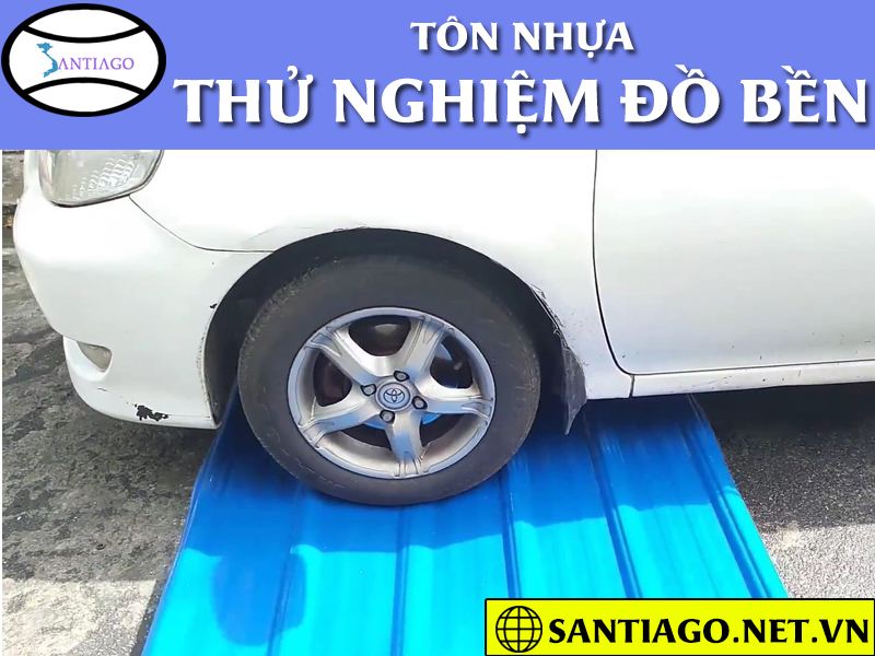 độ bền tôn nhựa