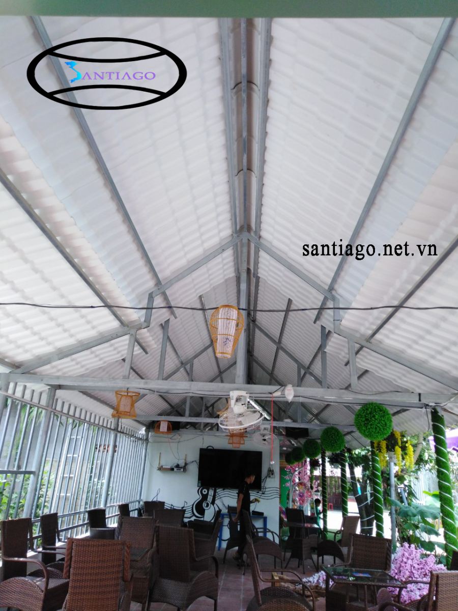 mặt dưới tôn sóng ngói , tôn giả ngói