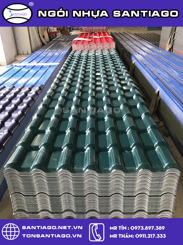 Tôn nhựa PVC/ASA Santiago