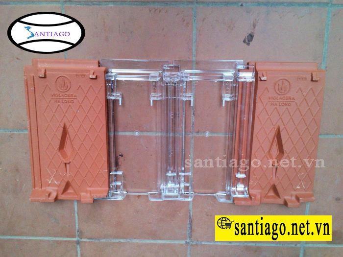 Tấm ngói nhựa lấy sáng trong suốt
