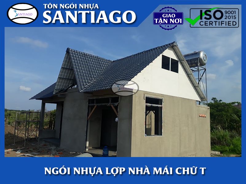 Ngói nhựa lợp mái chữ T