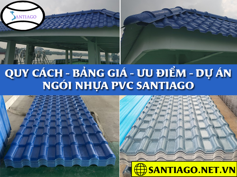 ngói nhựa pvc quy cách bảng giá ưu điểm dự án