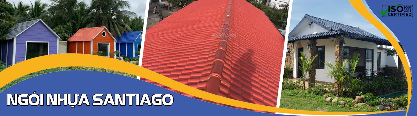 Plastic roof tile sheet in Vietnam