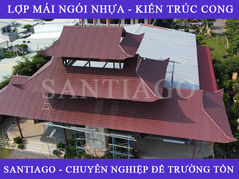 ngói nhựa santiago