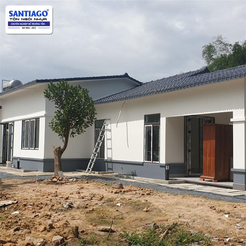 Công trình thực tế: mái ngói nhựa