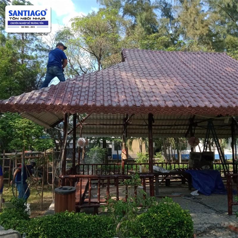 Công trình thực tế: mái ngói nhựa
