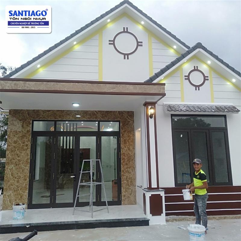 Công trình thực tế: mái ngói nhựa