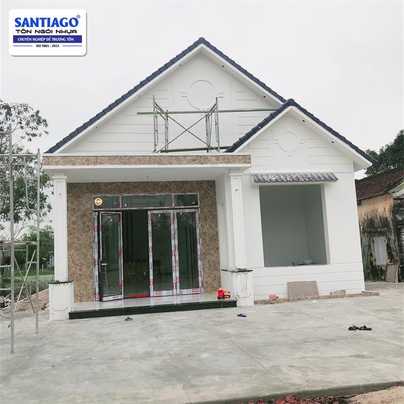 Công trình thực tế: mái ngói nhựa
