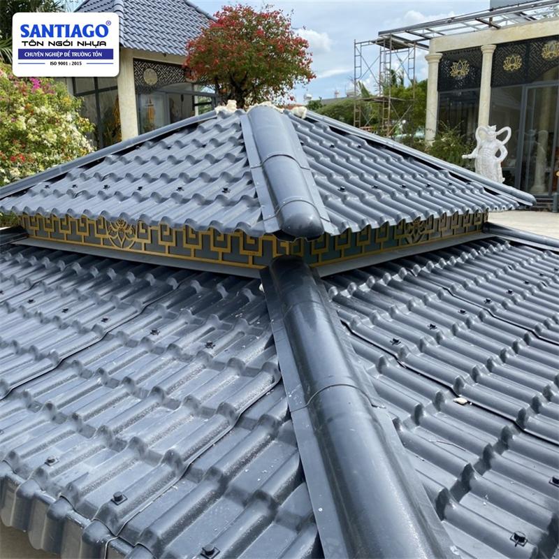 Công trình thực tế: mái ngói nhựa
