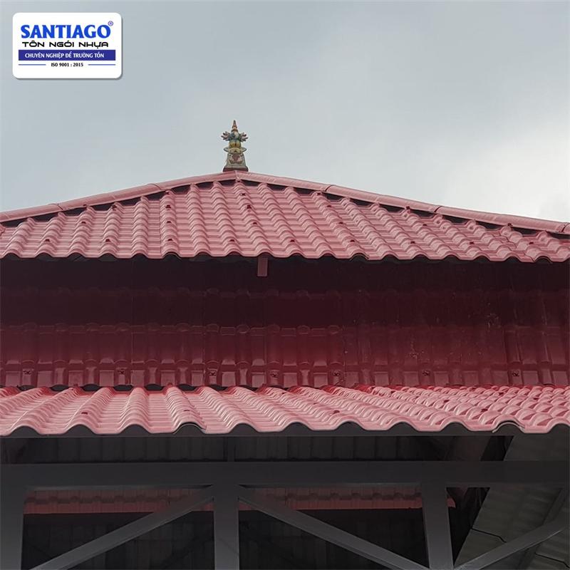 Công trình thực tế: mái ngói nhựa