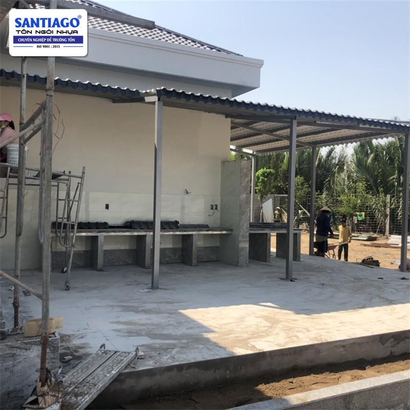 Công trình thực tế: mái ngói nhựa