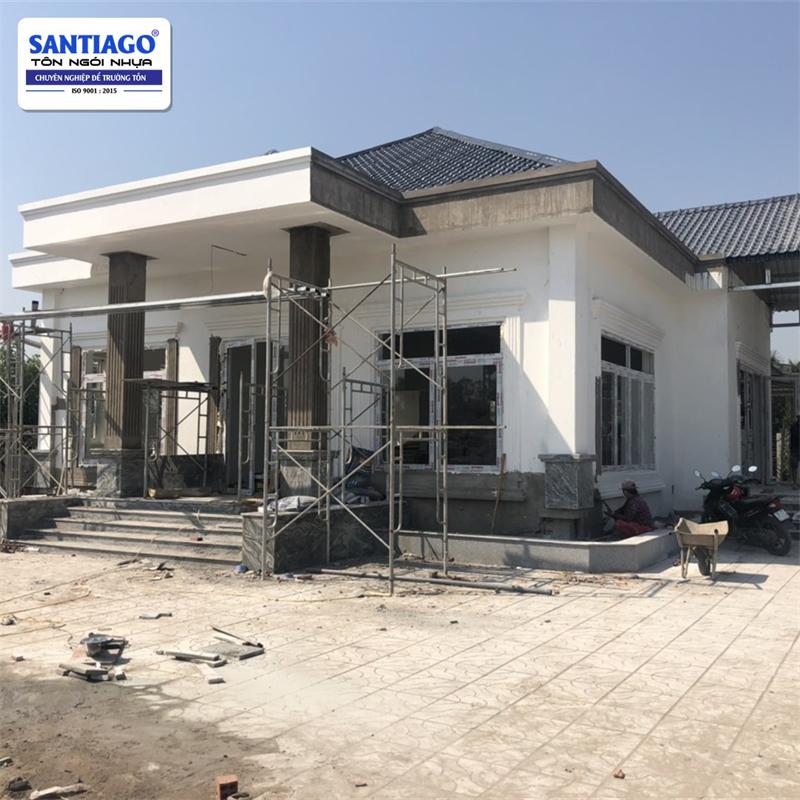 Công trình thực tế: mái ngói nhựa