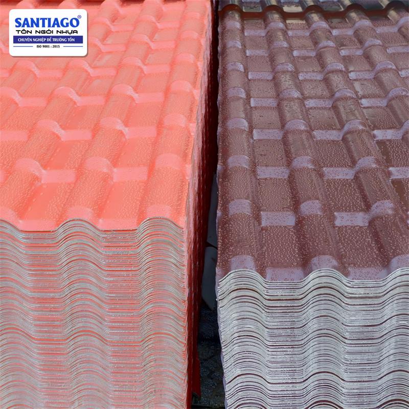 Ngói nhựa Santiago tại kho