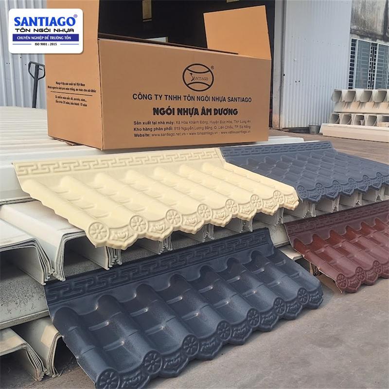 Ngói nhựa Santiago tại kho