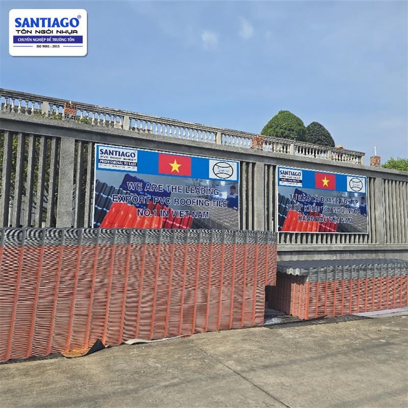 Santiago roofing sheet factory