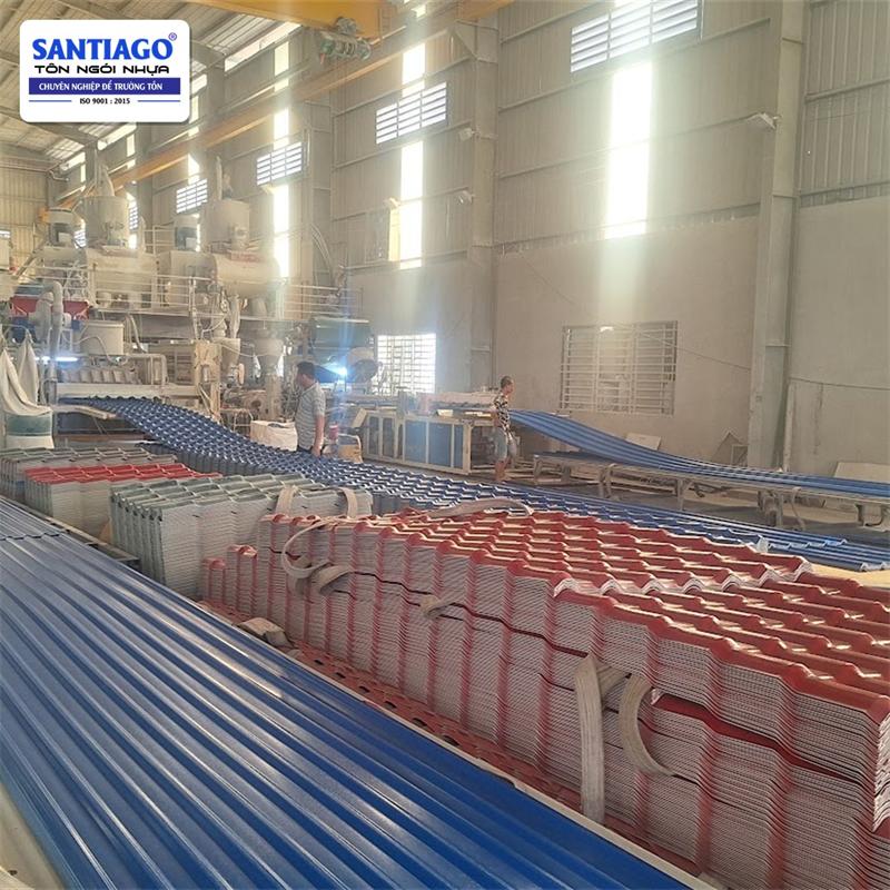 Santiago roofing sheet factory