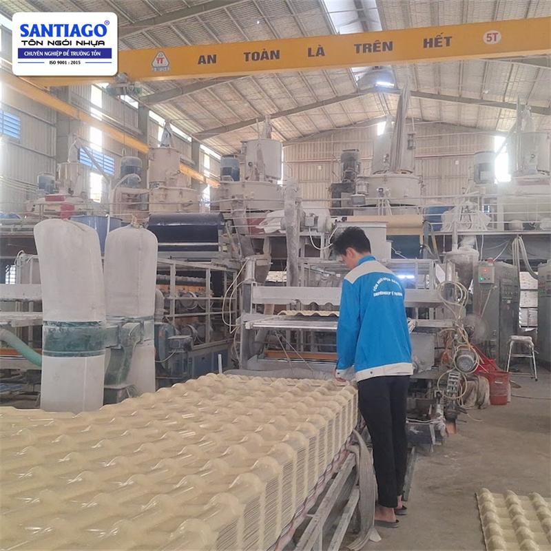 Santiago roofing sheet factory