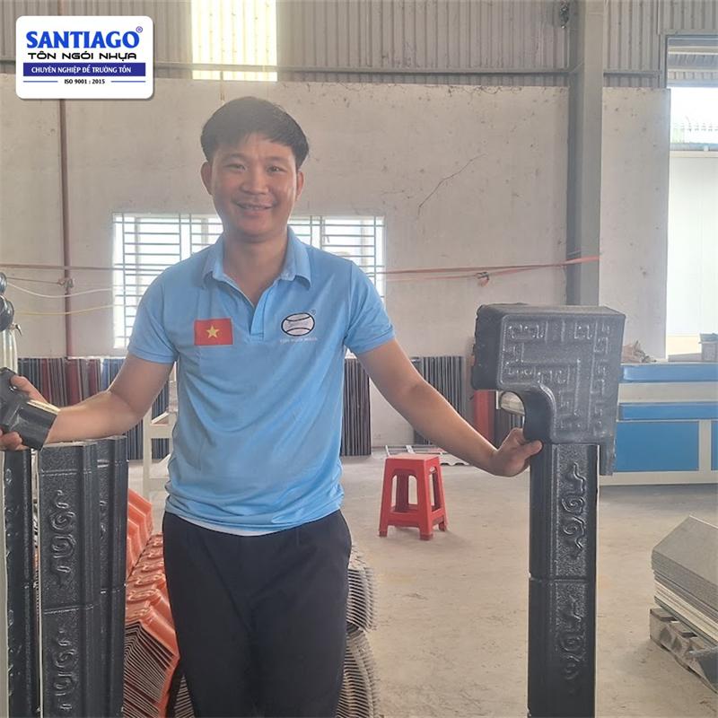 Santiago roofing sheet factory