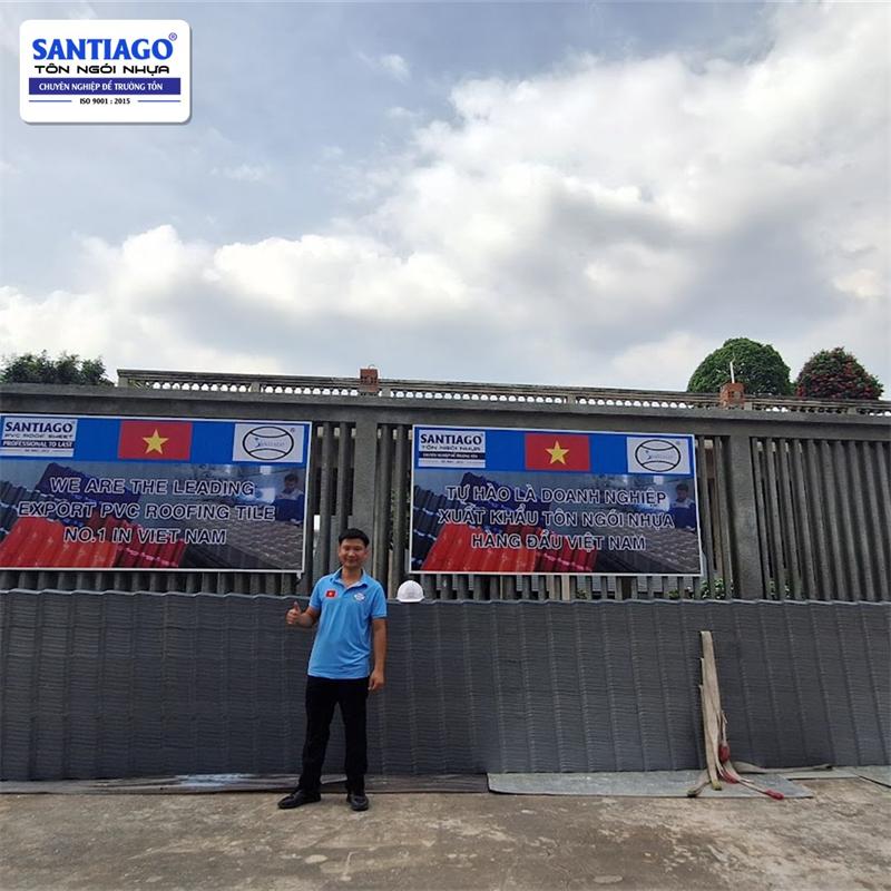 Santiago roofing sheet factory