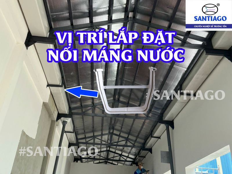 nối máng xối nhựa pvc