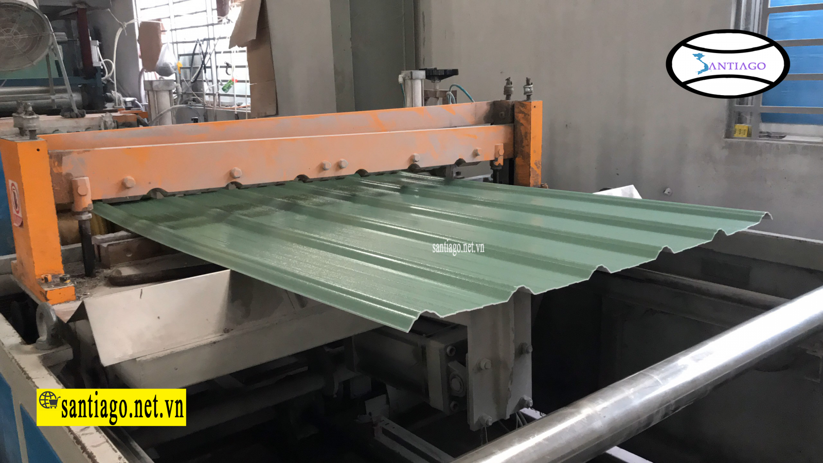 sản xuất tôn nhựa pvc