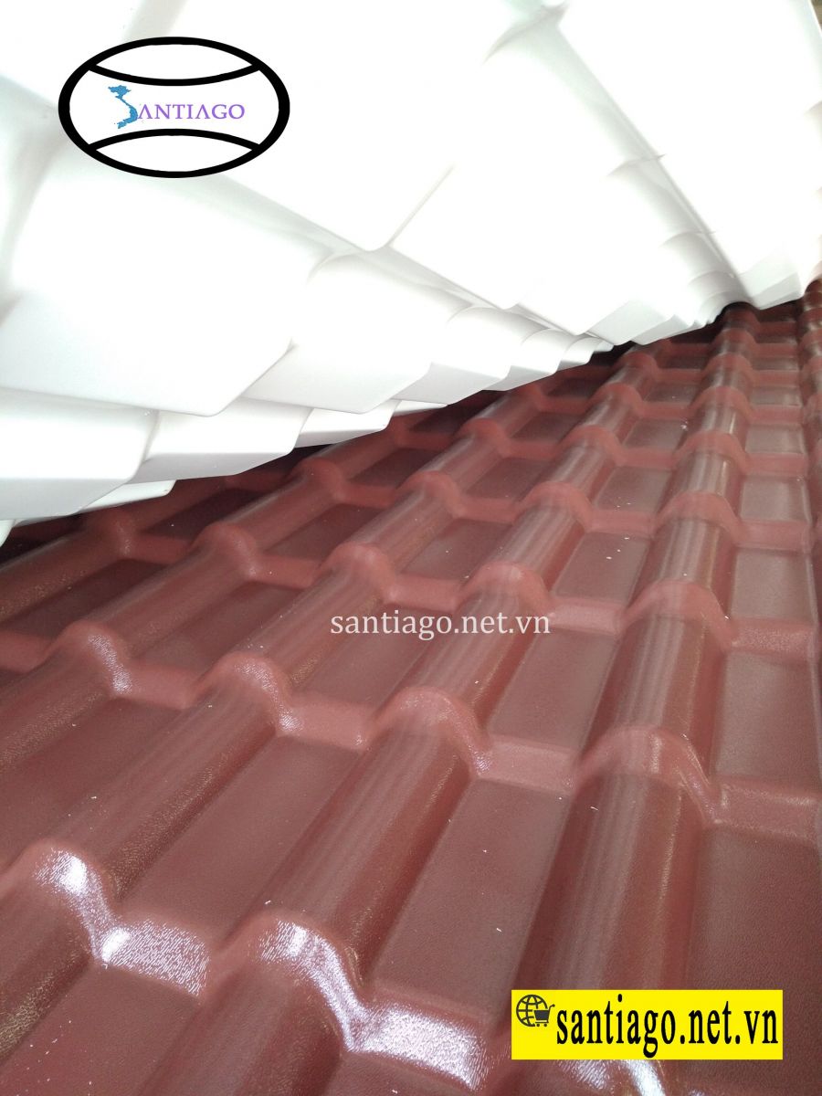 Tấm lợp nhựa 7 sóng ngói