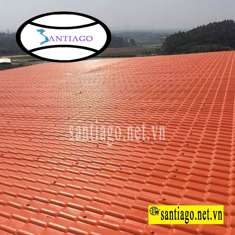 Tôn giả ngói 7 sóng thử hóa chất