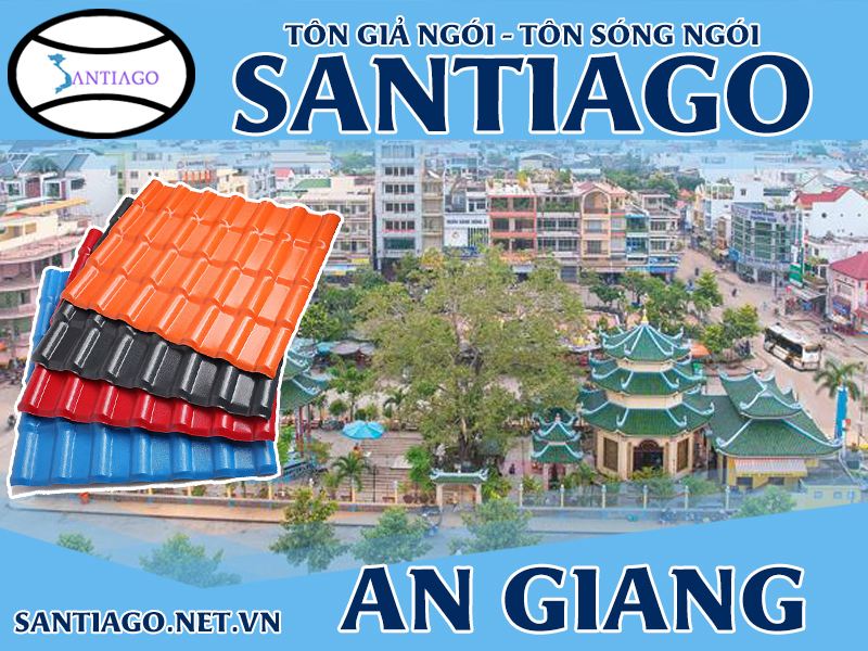 Tôn ngói nhựa Santiago – An Giang