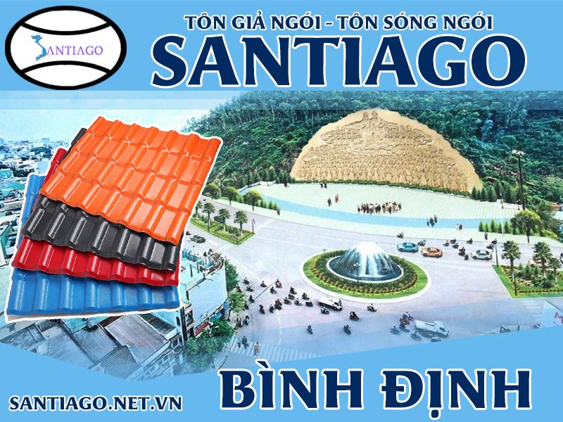 Tôn ngói nhựa Santiago – Bình Định