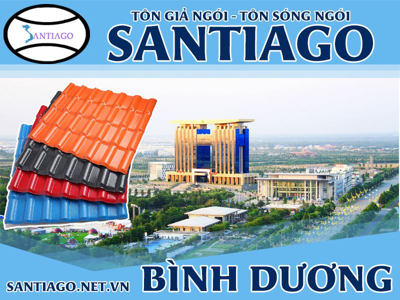 Tôn ngói nhựa Santiago – Bình Dương