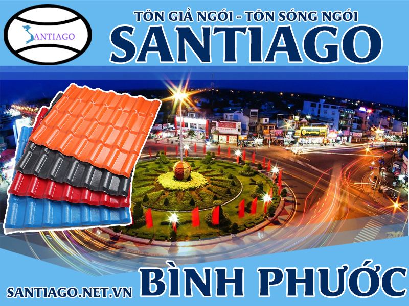 Tôn ngói nhựa Santiago – Bình Phước