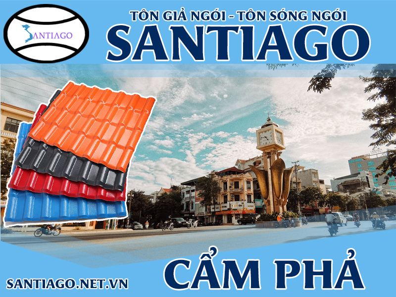 Tôn ngói nhựa Santiago – Cẩm Phả