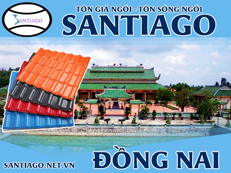 Tôn ngói nhựa Santiago – Đồng Nai
