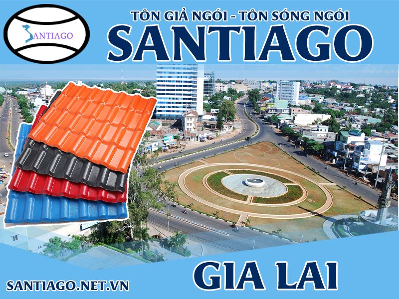 Tôn ngói nhựa Santiago – Gia Lai