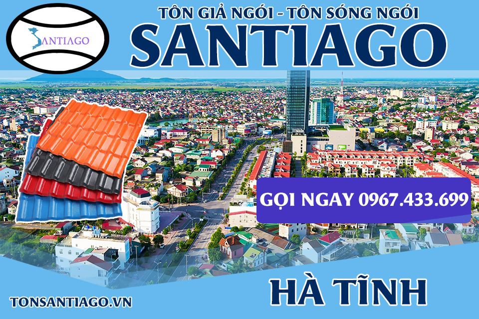 Tôn ngói nhựa Santiago – Hà Tĩnh
