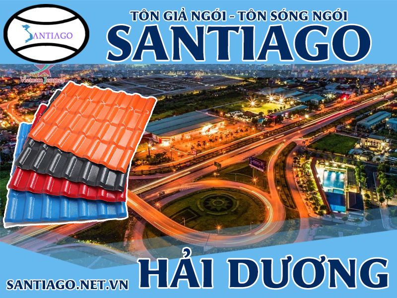 Tôn ngói nhựa Santiago – Hải Dương