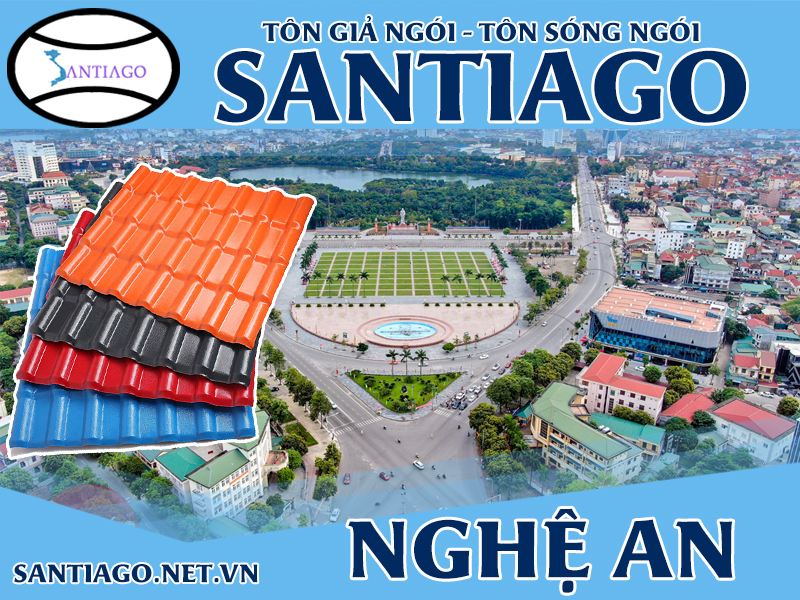 Tôn ngói nhựa Santiago – Nghệ An