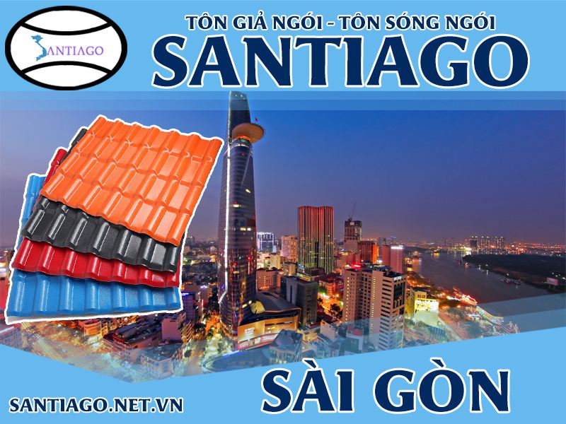 Tôn ngói nhựa Santiago – Sài Gòn