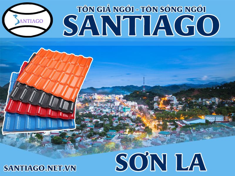 Tôn ngói nhựa Santiago – Sơn La