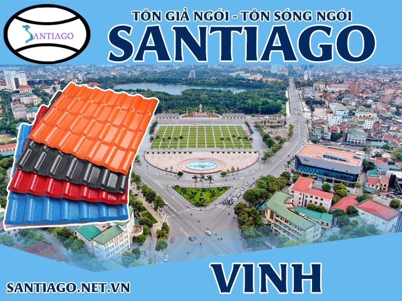 Tôn ngói nhựa Santiago – Vinh