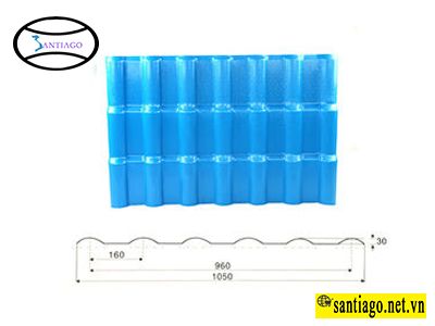 tôn giả ngói xanh dương