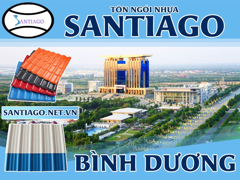 Tôn ngói nhựa Santiago – Bình Dương