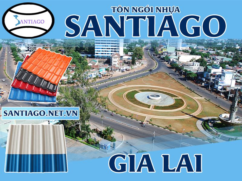 Tôn ngói nhựa Santiago – Gia Lai