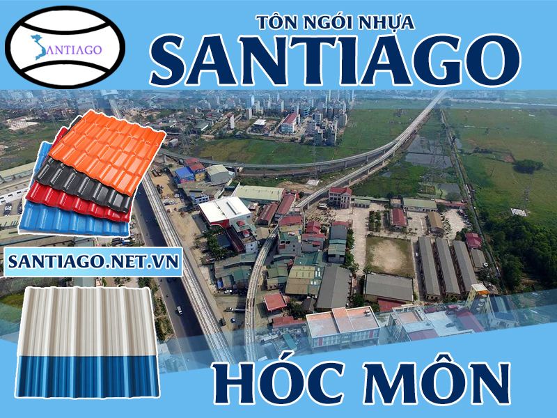 Tôn ngói nhựa Santiago – Hóc Môn