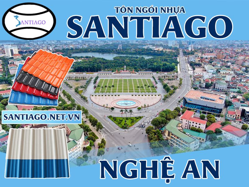 Tôn ngói nhựa Santiago – Nghệ An